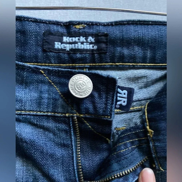 Rock & Republic Flare Jeans sz 26 - Picture 6 of 12